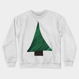 Minimalist Christmas Tree Crewneck Sweatshirt